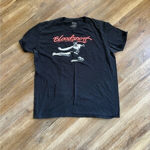 Bloodsport Black Graphic T-Shirt